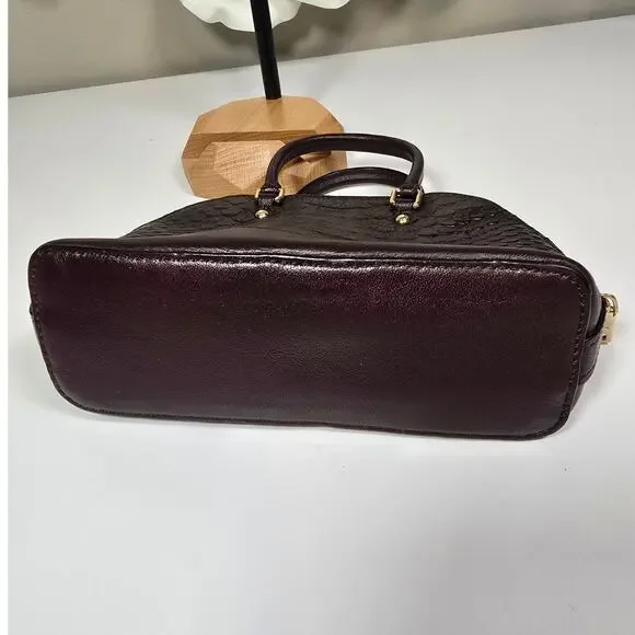 COACH Micro Mini Sierra Satchel Oxblood - Picture 3 of 8